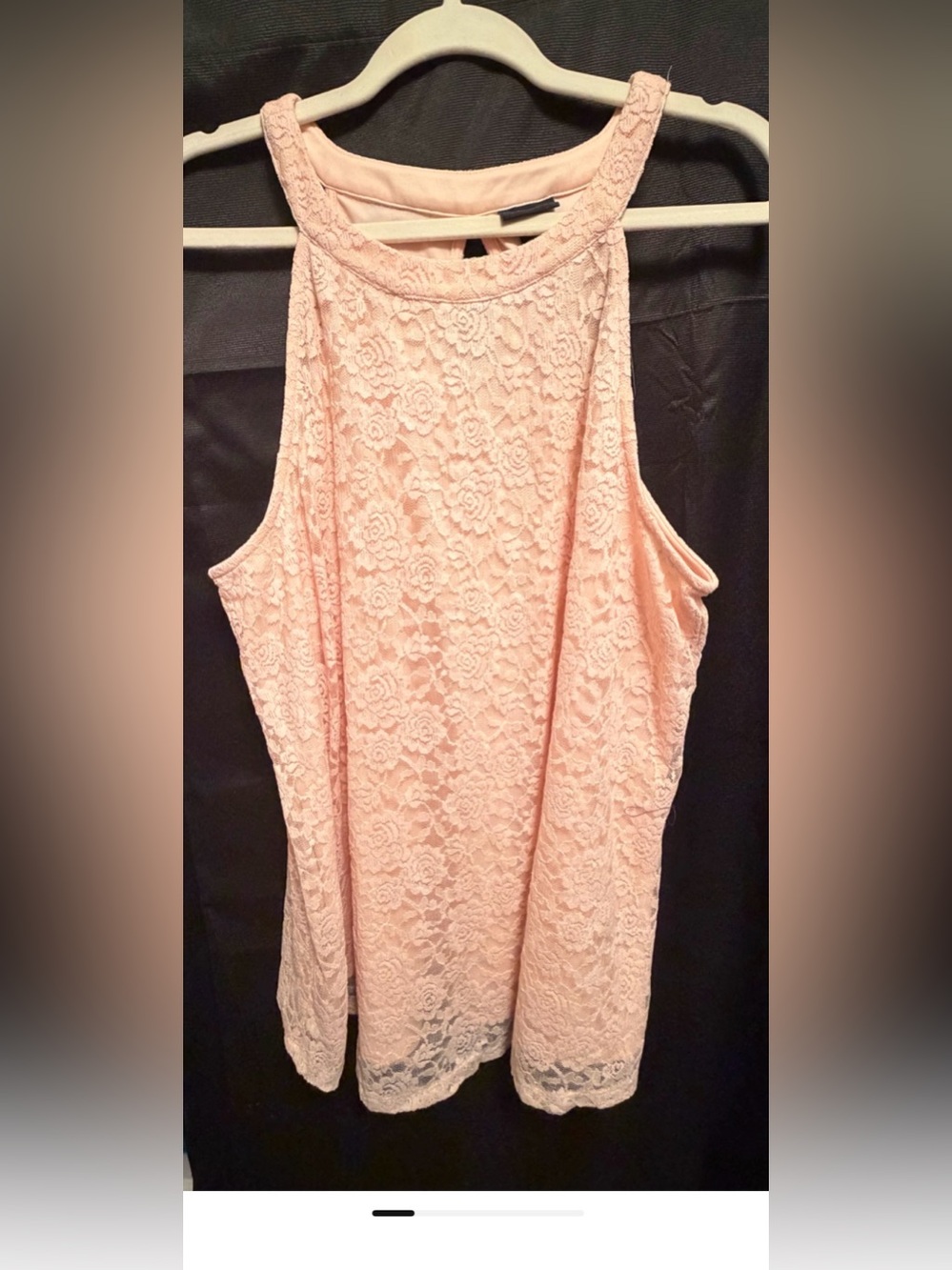 Torrid Floral Lace Tank Top in Pink Size 1 NWT